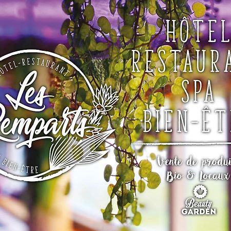 Logis Hotel Restaurant & Spa Les Remparts Salers Exterior foto